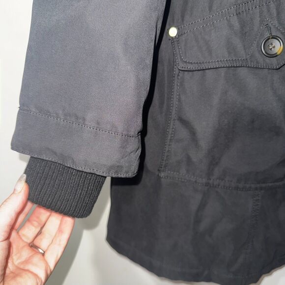 1 Madison Expedition Women's Faux Fur Hooded Parka Jacket - Black XL - Picture 6 of 12